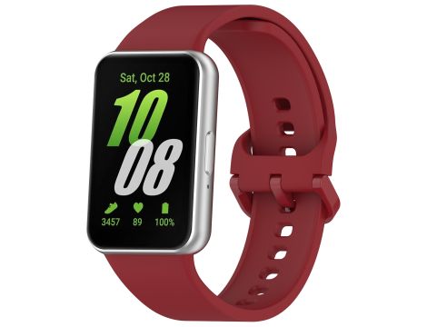 Opaska Silikon Czerwony do Samsung Galaxy Fit3 Fit 3